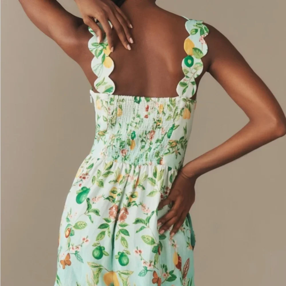 Ranna Gill Floral Shorts Jumper - Green and Yellow BNWT - Picture 2 of 5